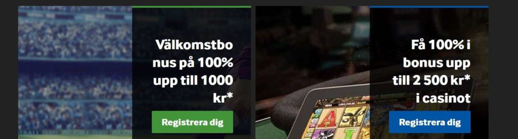 REGISTRERA DIG VÄLKOMSTBONUS BETWAY