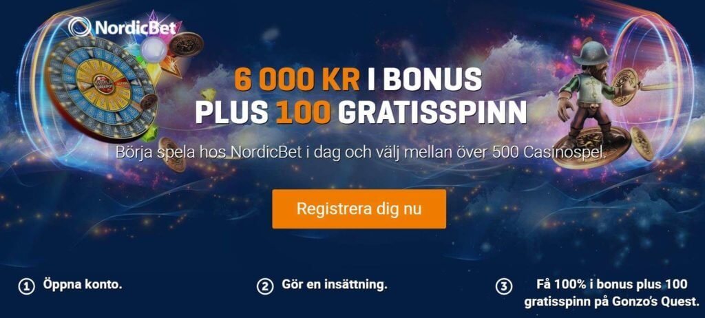 Nordicbet Välkomstbonus Nordicbet Bonus