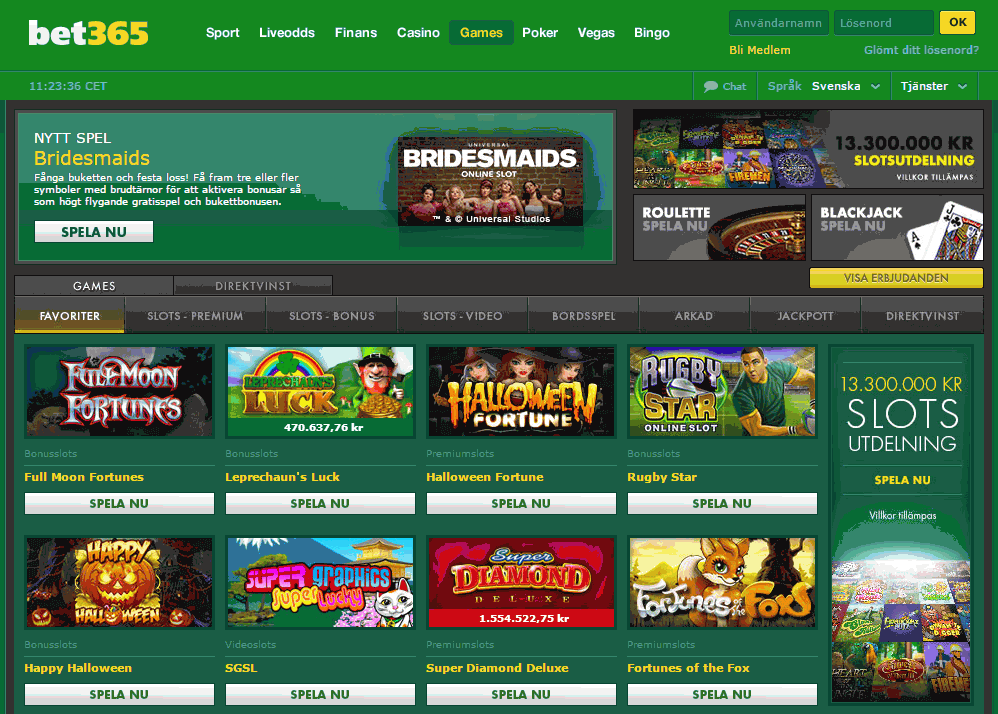 Bet365 bettingsajt Bet365 hemsida Casino