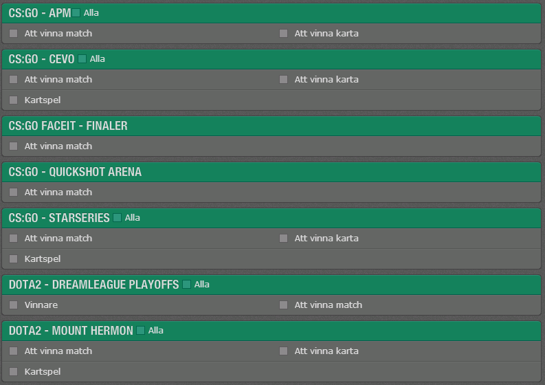 Bet365 Utbud E-sports Bet365 E-sports