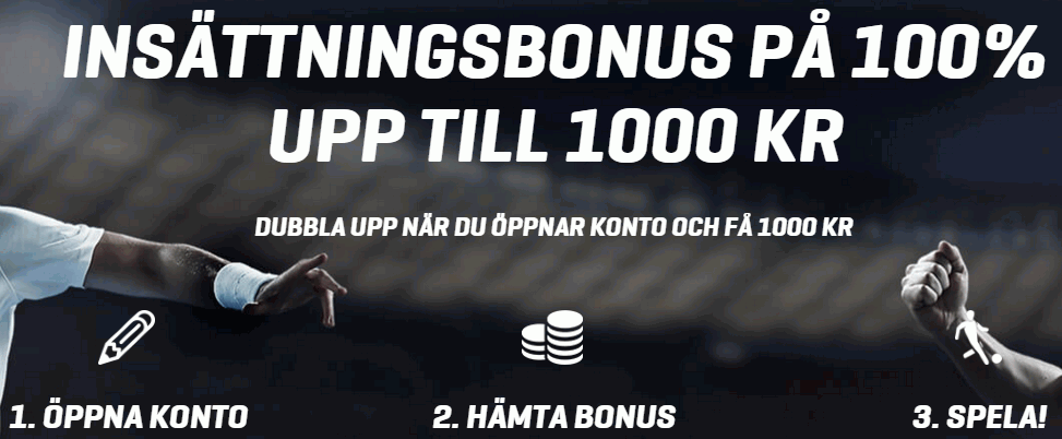 NordicBet Starterbjudande NordicBet Välkomstbonus