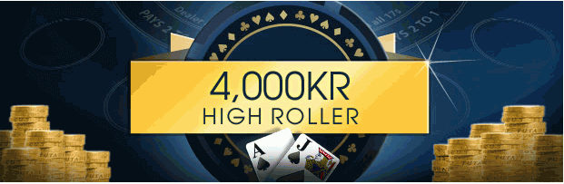 4000 kronor för High Rollers 4000 kr WH