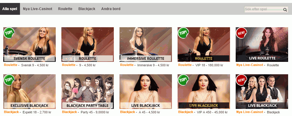 Live Casino Dealers Expekt Expekt Casino Bild