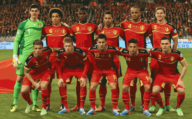 Belgiens herrlandslag i fotboll Belgiens herrlandslag