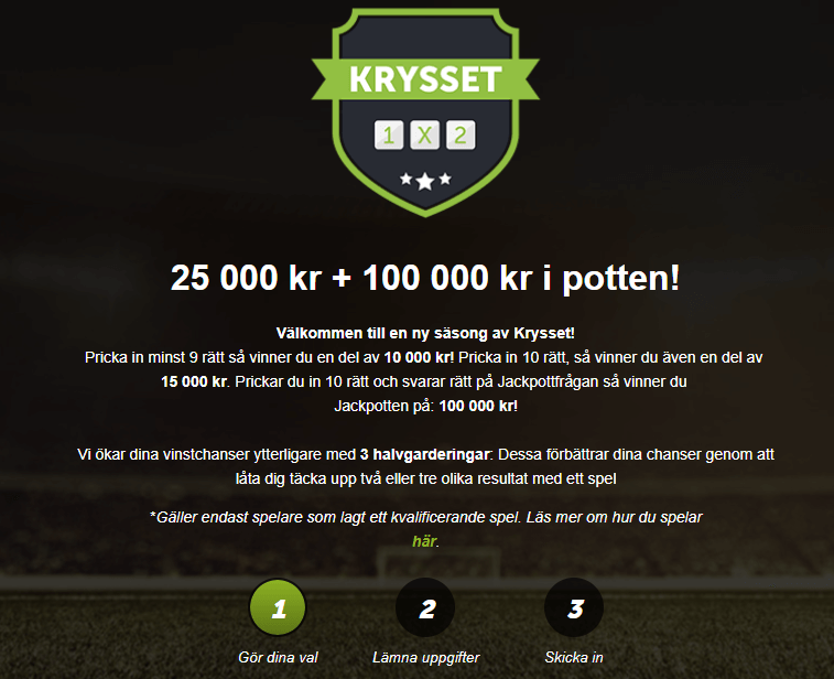 spela på comeon krysset