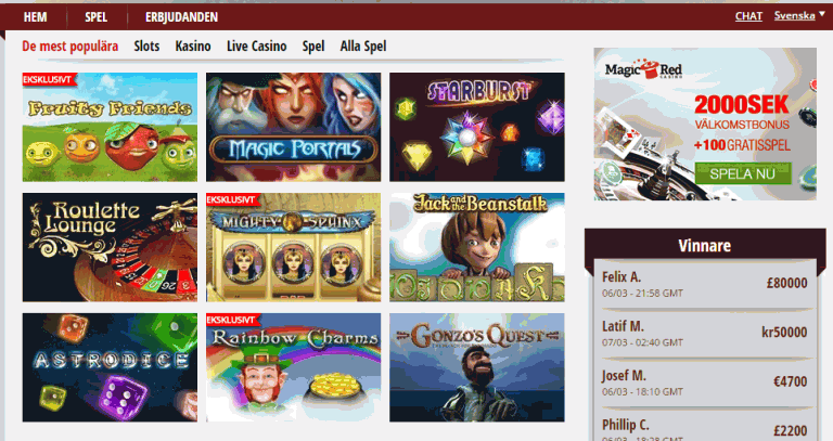 spelutbud magicred-casino-spelutbud
