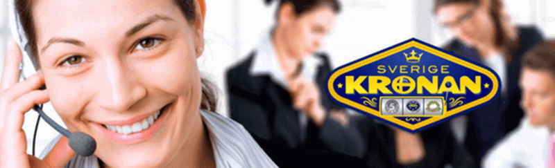 Sverigekronan Kundsupport Kundsupport Sverigekronan