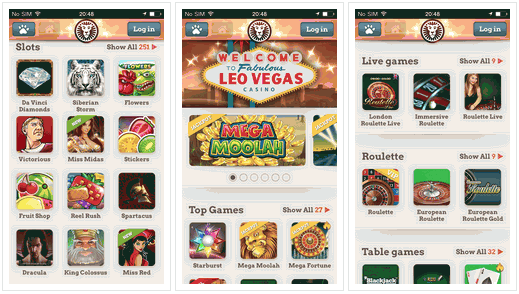 bonus Leo-Vegas-iPhone-app