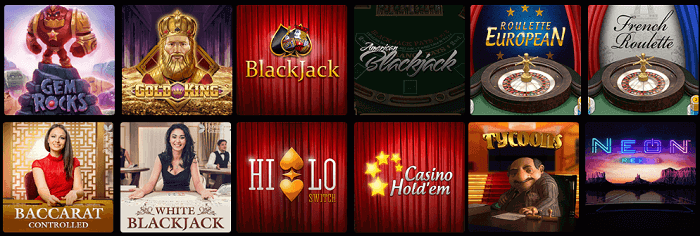 N1 Casino spelutbud spelutbud N1 Casino