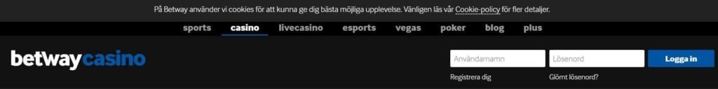Betways Stora Casino Spelutbud Betway Casino