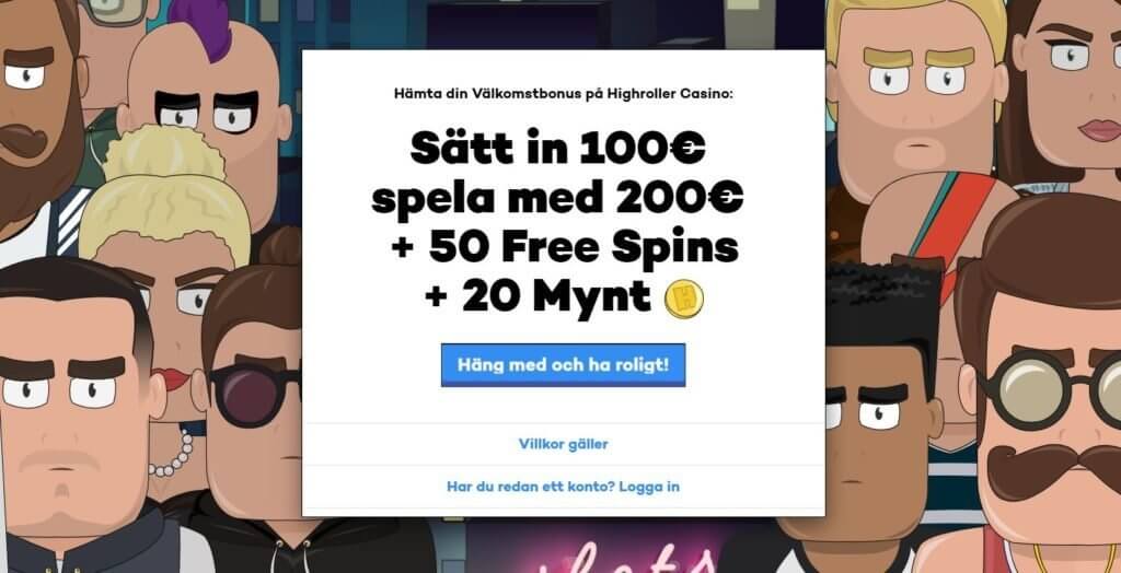 Highroller Casino Highroller bonus